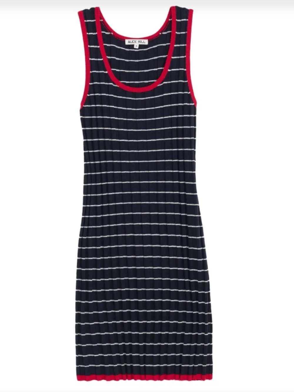 Alex Mill striped cashmere dress